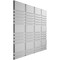 Ekena Millwork Stacked EnduraWall Decorative 3D Wall Panel, White, 19 5/8"W x 19 5/8"H WP20X20SDWH - alternate 4
